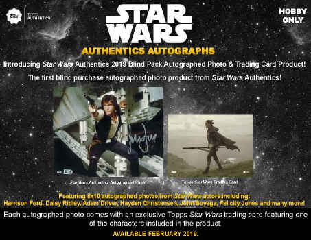 Star Wars Authentics 2019 Blind Pack (8'x10')